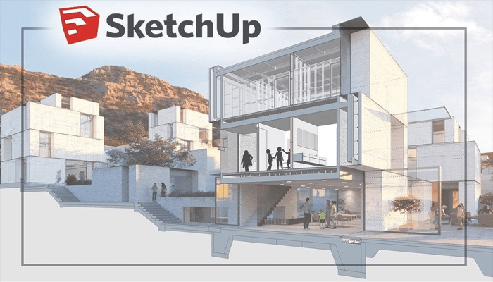 Phần mềm vẽ 3D chuyên nghiệp - SketchUp