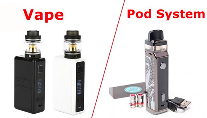 Nên sử dụng Vape hay Pod thì tốt hơn?