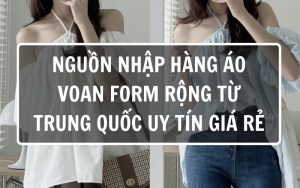 áo voan form rộng
