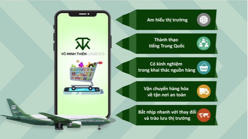 nhập hàng qua đơn vị trung gian võ minh thiên