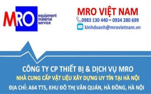 Công Ty Mro Việt Nam _ Đại Lý Kim Khí Hà Nội