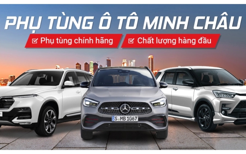 Tiệm bán phụ tùng ô tô Minh Châu