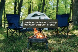 bàn ghế dã ngoại tại Saigon Outdoor