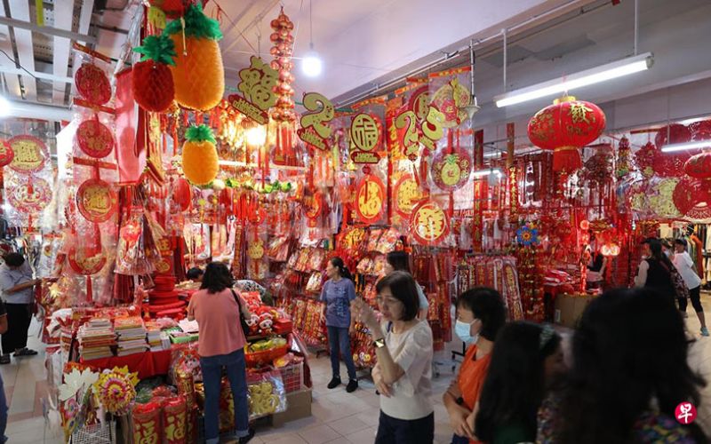 nhập nguồn hàng trang trí tết từ trung quốc