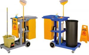 Xe đẩy vệ sinh chuyên dụng