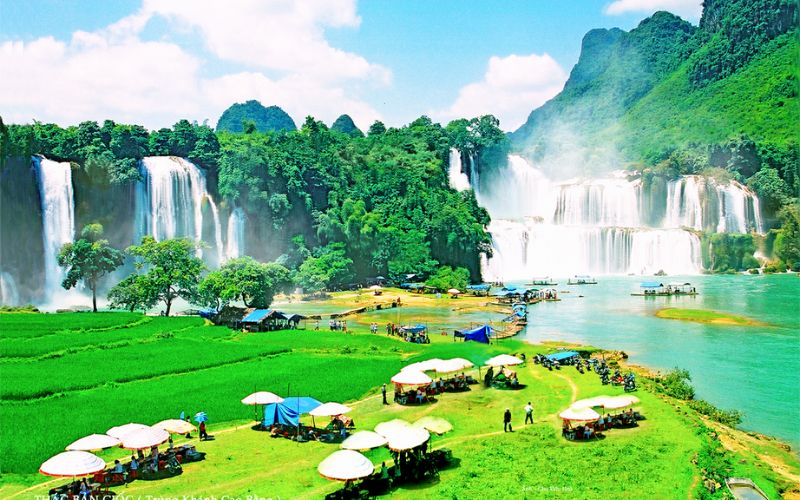 thác bản giốc