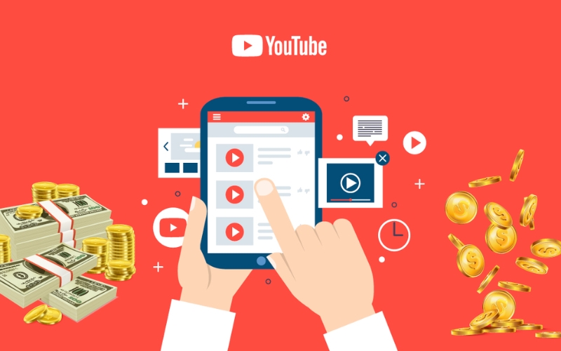 bật kiếm tiền youtube 