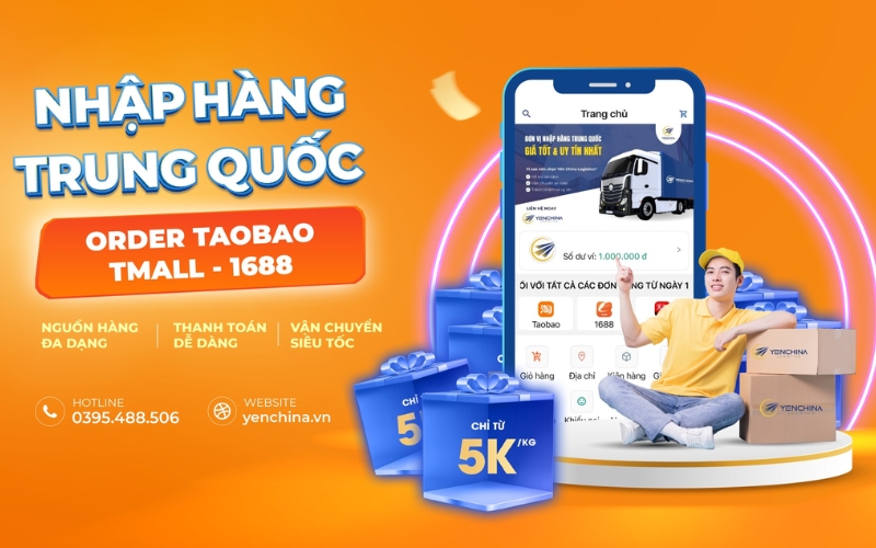 công ty order hàng trung quốc yến china