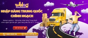 WeLog Logistics - Công ty nhập hộ hàng Trung Quốc về Việt Nam